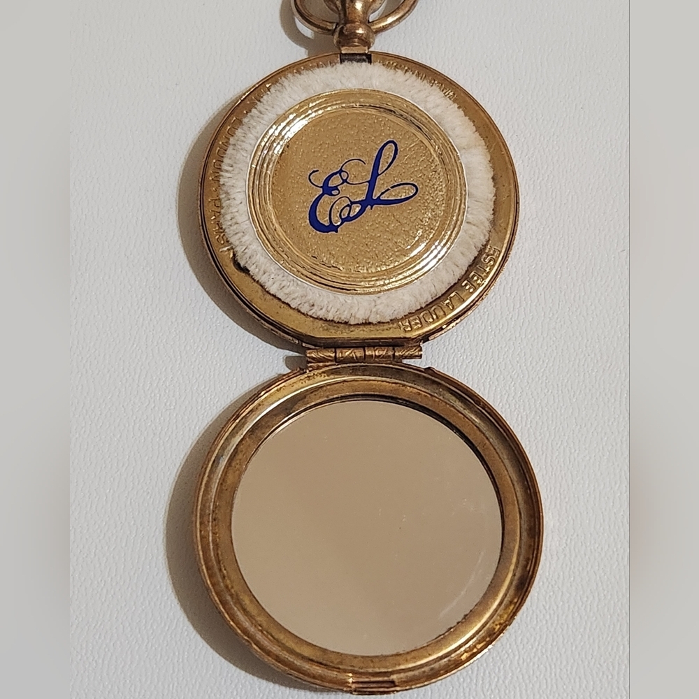 Estee Lauder Vintage Lucidity Compact Necklace - Picture 8 of 16